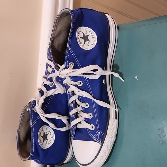Converse All Stars hightops men's size 12 women's size 14 - Picture 8 of 9